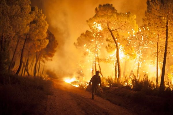 Požar na severu Španije uničil 8000 hektarov