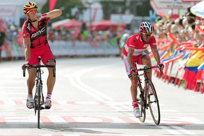 Zmage na deveti etapi dirke po Španiji se je veselil Belgijec Philippe Gilbert.