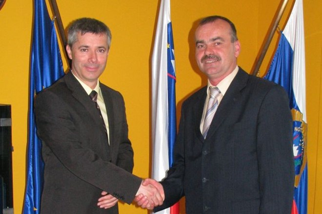 Karol Turk (desno) z Jankom Gorškom.