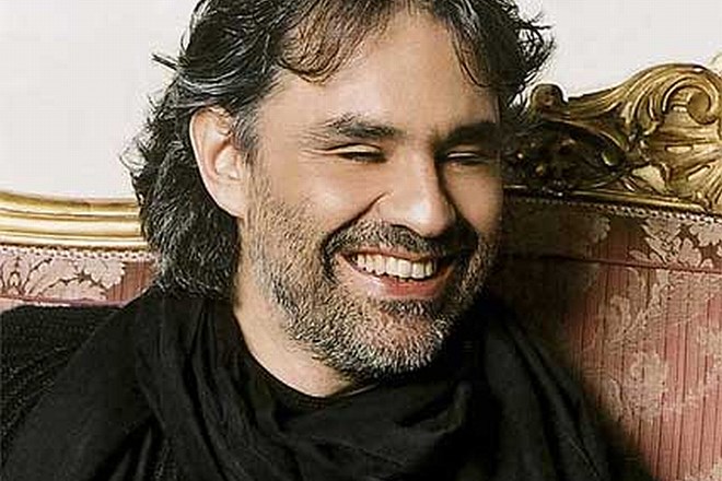 Andrea Bocelli bo imenovan za mednarodnega glasbenika leta