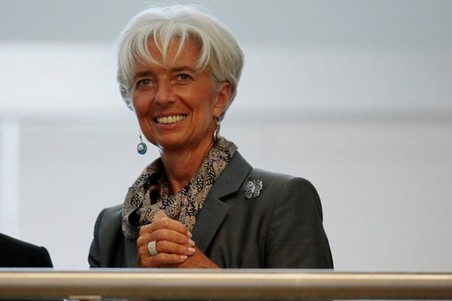 Generalna direktorica Mednarodnega denarnega sklada Christine Lagarde