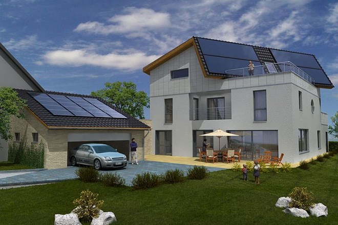 Energijsko varčna hiša 2020: koncept opečnate hiše e4