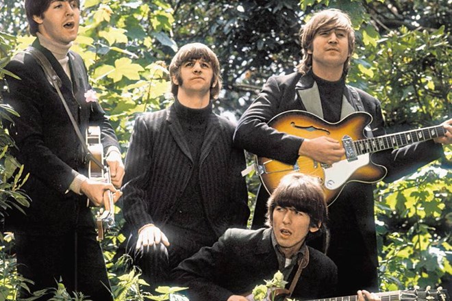 Pred natanko pol stoletja so (z leve proti desni)  Paul McCartney,  Ringo Starr, George Harrison in John Lennon začeli eno...