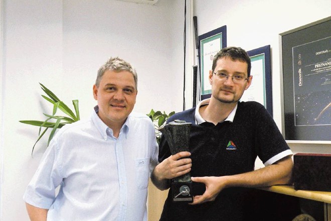 Andrej Orožen in dr. Jure Knez sta gonilo podjetja Dewesoft,  ki je bilo leta 2010 srebrna gazela.