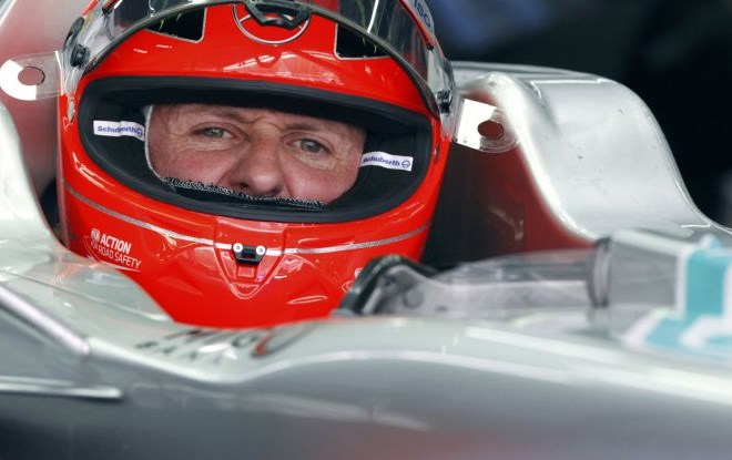 Mercedes in Schumacher ob 10.000 evrov