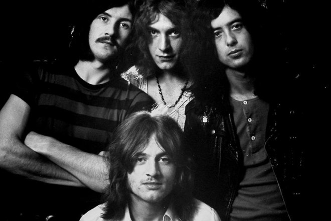 Člani skupine Led Zeppelin v svojih zgodnjih letih