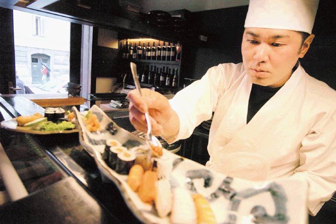 Restavraciji Sushimama (na fotografiji) so se v zadnjem času pridružile še druge japonske restavracije po Sloveniji. 