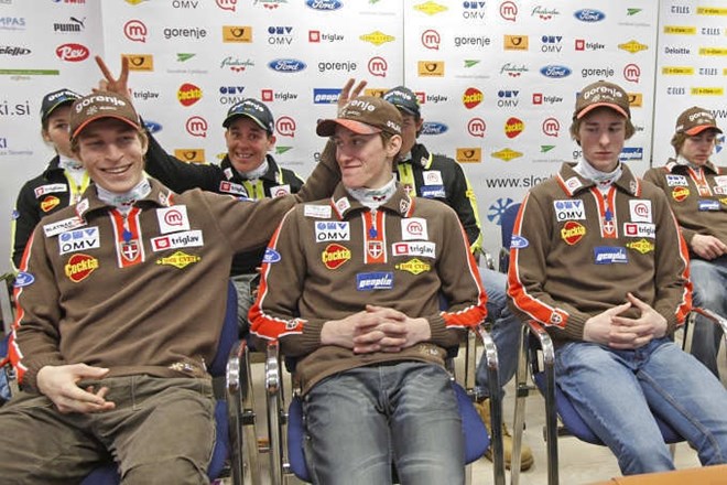 ﻿Jurij Tepeš, Peter Prevc in Jaka Hvala  ﻿Jurij Tepeš, Peter Prevc in Jaka Hvala (z leve proti desni).  