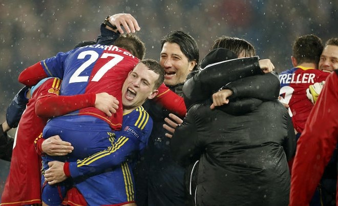 Basel se je v polfinale uvrstil šele po streljanju enajstmetrovk.  (Foto: Reuters) 