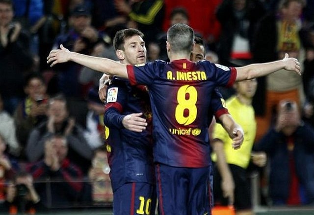 Andres Iniesta je nepogrešljiv član udarne zasedbe Barcelone. (Foto: Reuters) 