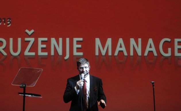 Predsednik Združenja Manager Dejan Turk (Foto: Jaka Gasar) 