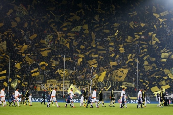 Borussia Dortmund se lahko pohvali z ogromno navijaško bazo. (Foto: Reuters) 