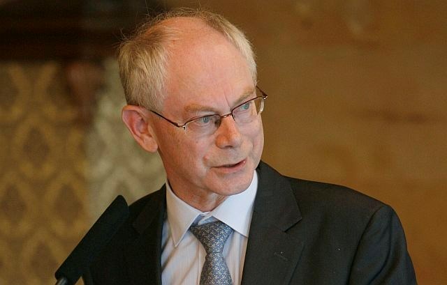 Predsednik Evropskega sveta Herman Van Rompuy    