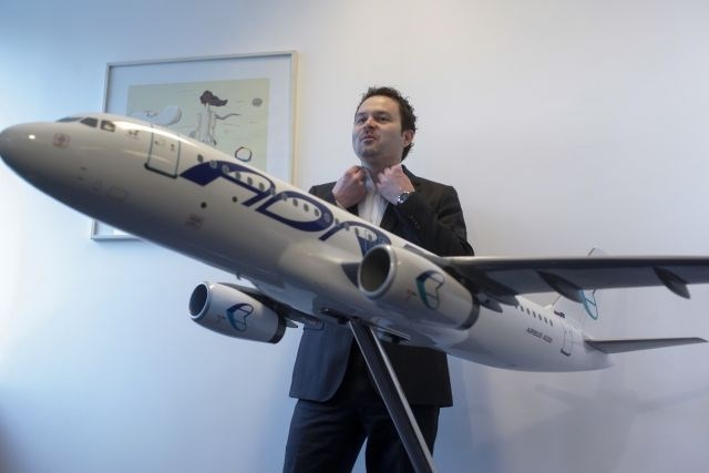 Začasni in najverjetnejši novi predsednik uprave Adrie Airways Mark Anžur. 