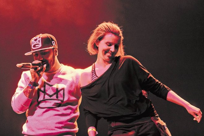 Nastop romske hiphop zasedbe Šutka Roma Rap je bil eden vrhuncev letošnje Druge godbe. 