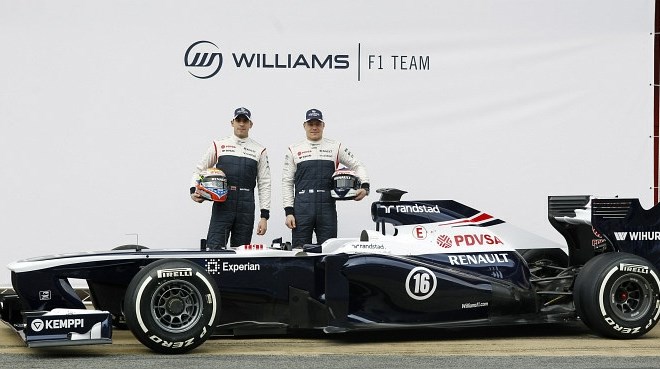 Williamsove dirkalnike bodo v prihodnji sezoni poganjali Mercedesovi motorji. (Foto: Reuters) 