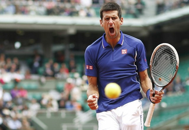 Novak Đoković je že v četrtfinalu OP Francije. (Foto: Reuters) 