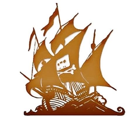 Logotip strani Pirate Bay (foto: splet) 