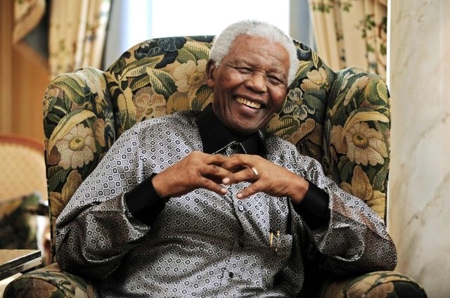Nekdanji predsednik JAR Nelson Mandela    