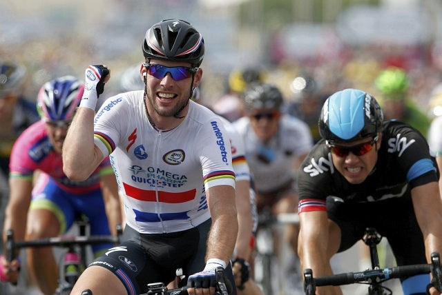 Zmagovalec 5. etape Mark Cavendish (Foto: Reuters) 