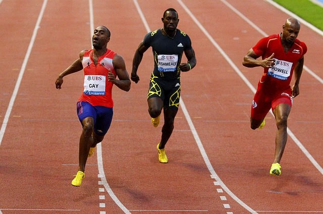 Tyson Gay je v teku na 100 metrov slavil s časom 9,79. (Foto: Reuters) 