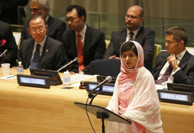 Pakistanska najstnica Malala Jusafzaj. 