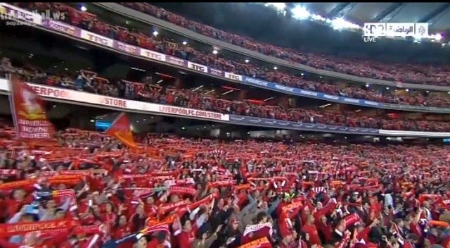 Liverpool so navdušeno sprejeli tudi Avstralci. (Foto: Youtube) 