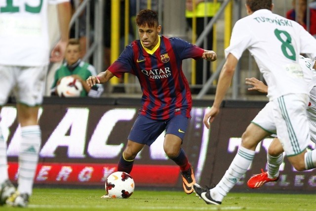 Neymar je v torek debitiral v dresu Barcelone, a še ni pokazal igre, ki jo od njega pričakujejo navijači Barce. (Foto:...