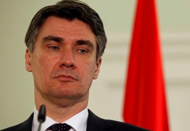 Hrvaški premier Zoran Milanović (foto: Jaka Gasar) 