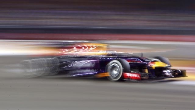 Vettel s prvega mesta v Singapurju