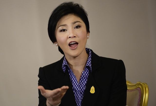 Tajska premierka Yingluck Shinawatra. 