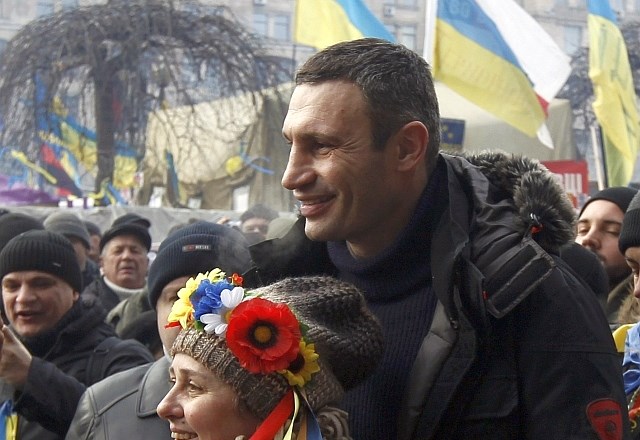Vitalij Kličko bo prihodnje leto kandidiral za ukrajinskega predsednika. (Foto: Reuters) 