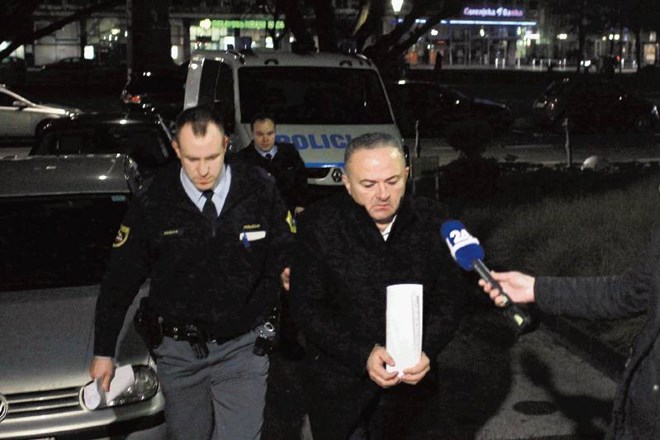 Takole so včeraj pred preiskovalnega sodnika privedli Ranka Mimovića. 