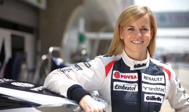 Susie Wolf je testna voznica ekipe Williams. (Foto: williamsf1.com) 