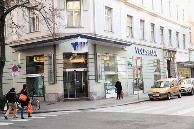 Podružnica Volksbank v Gradcu, kjer je svojo pot končal denar iz bosanskega telekomunikacijskega podjetja. Herwig G. Höller 