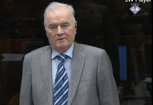 Ratko Mladić je ponovil, da haaškega sodišča ne priznava. 