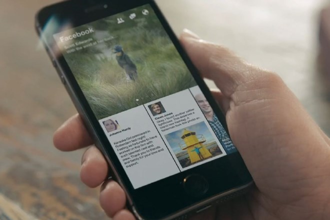 Facebook z novo aplikacijo za bolj elegantno izkušnjo na mobilnikih (video)