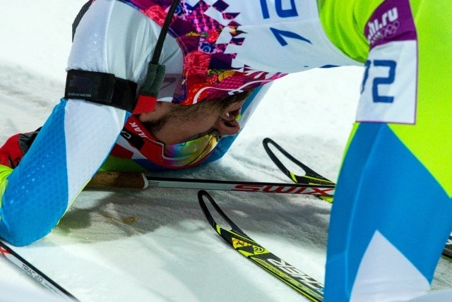 Jakov Fak je danes pregorel v veliki želji po medalji. (Foto: Stanko Gruden / STA) 