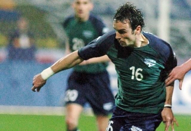 Aleksandar Rodić je bil leta 2005 slovenski reprezentant, na devetih tekmah je dosegel en zadetek. (Foto: Matej Povše /...