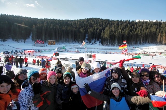 Na Pokljuki bo konec tedna zbrana svetovna biatlonska smetana, na visoke uvrstitve pa upajo tudi slovenski tekmovalci. (Foto:...