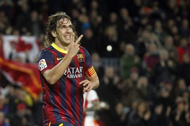 Carles Puyol  je od leta 1999 za Barcelono odigral 392 tekem. (Foto: Reuters) 