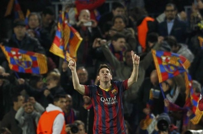 Lionel Messi je v zadnjem času v zelo dobri formi. (Foto: Reuters) 
