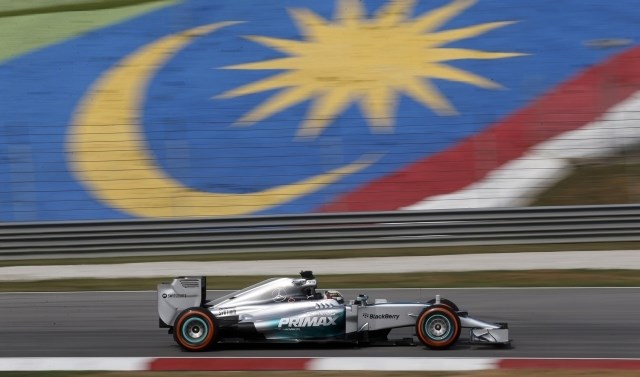 Mercedes bo tudi v Maleziji prvi favorit za zmago. (Foto: Reuters) 
