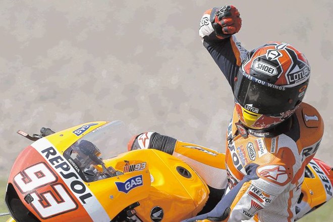 Španec Marc Marquez je postal serijski zmagovalec v razredu moto GP. 