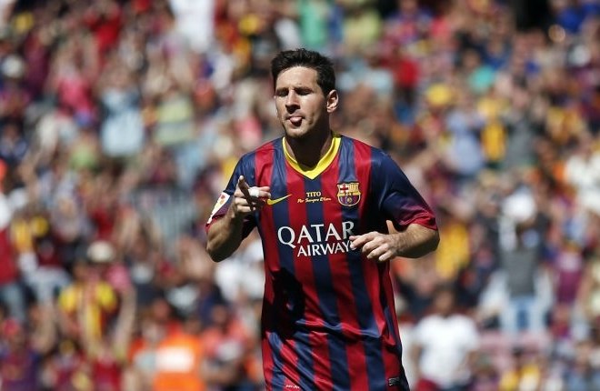 Lionel Messi je s soigralci dobil še eno priložnost, da si priigra nov naslov španskega prvaka. Barcelona mora za ubranitev...