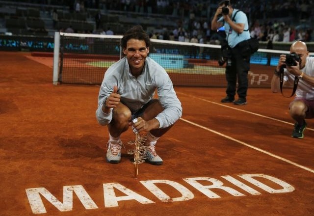 Rafael Nadal zmagovalec v domačem Madridu