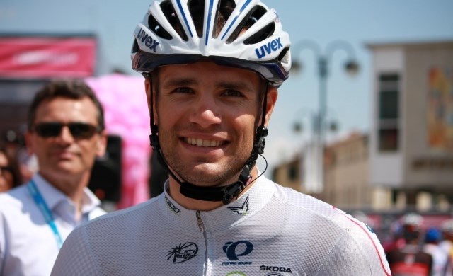 Luka Mezgec se je v sedmi etapi Gira zavihtel na tretje mesto. (Foto: Metod Močnik) 