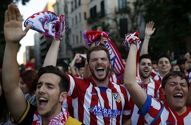 V Madridu rajali do jutra: Navijači vzklikali “Atleti, atleti”