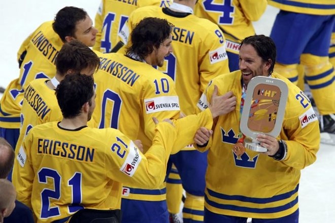 V boju za bron so bili prepričljivejši Švedi. (Foto: Reuters) 