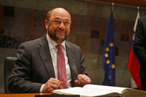 Martin Schulz, predsednik Evropskega parlamenta (nemški socialdemokrat - PES).     